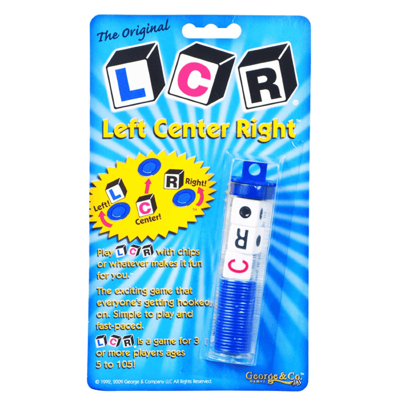 Left Center Right Dice Game (LCR)