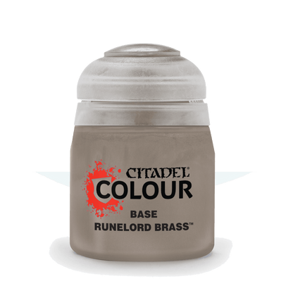 Warhammer Colour Base: Runelord Brass (12ml)