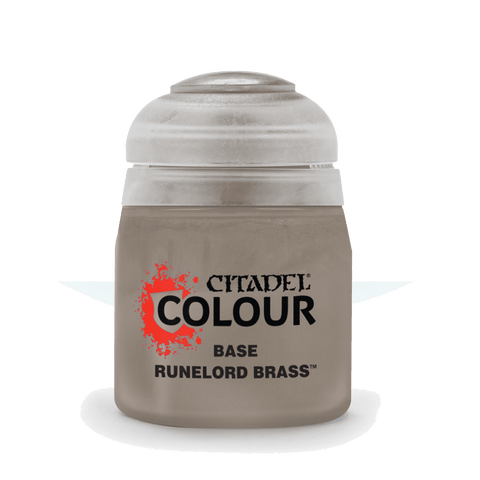 Warhammer Colour Base: Runelord Brass (12ml)