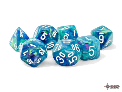 Chessex- 7 Piece Megahederal Dice Set