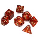Chessex- 7pc Mini Polyhedral: Scarab