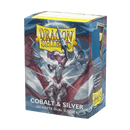 Dragon Shield: Standard 100ct Sleeves - Blue (Cobalt & Silver)