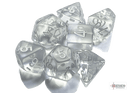 Chessex- 7pc Polyhedral: Translucent