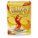 Dragon Shield: Standard 100ct Sleeves - Yellow (Matte)