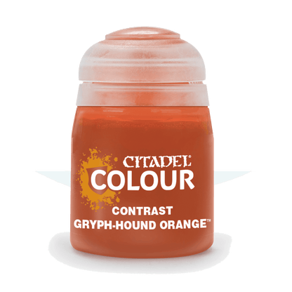 Warhammer Colour Contrast: Gryph-hound Orange (18ml) 6pk