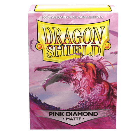 Dragon Shield: Standard 100ct Sleeves - Pink Diamond (Matte)