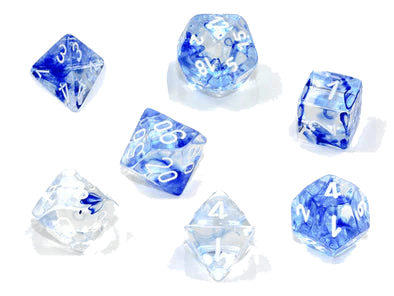 Chessex- 7pc Polyhedral: Nebula