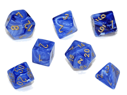 Chessex- 7pc Polyhedral: Vortex