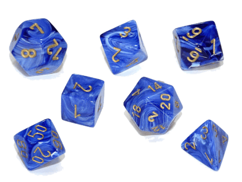 Chessex- 7pc Polyhedral: Vortex