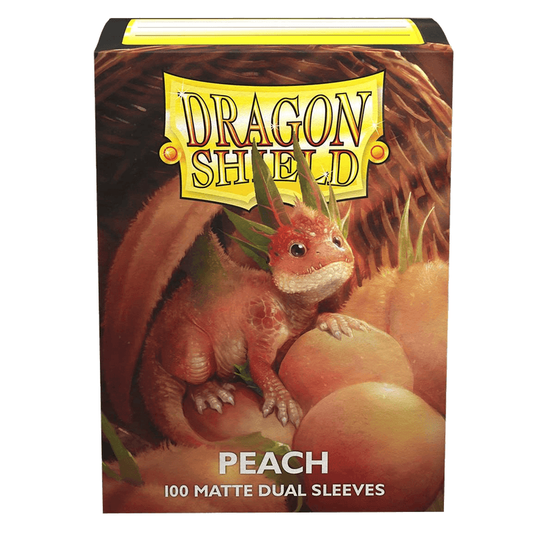 Dragon Shield: Standard 100ct Sleeves - Peach (Dual Matte)