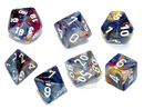 Chessex- 7pc Polyhedral: Festive