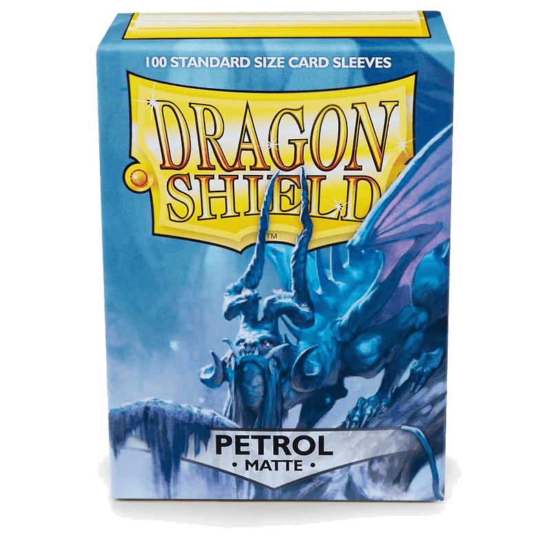 Dragon Shield: Standard 100ct Sleeves - Petrol (Matte)