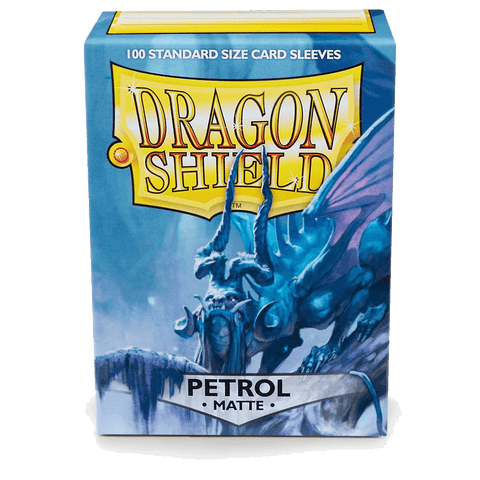 Dragon Shield: Standard 100ct Sleeves - Petrol (Matte)