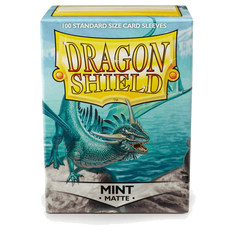 Dragon Shield: Standard 100ct Sleeves - Mint (Matte)