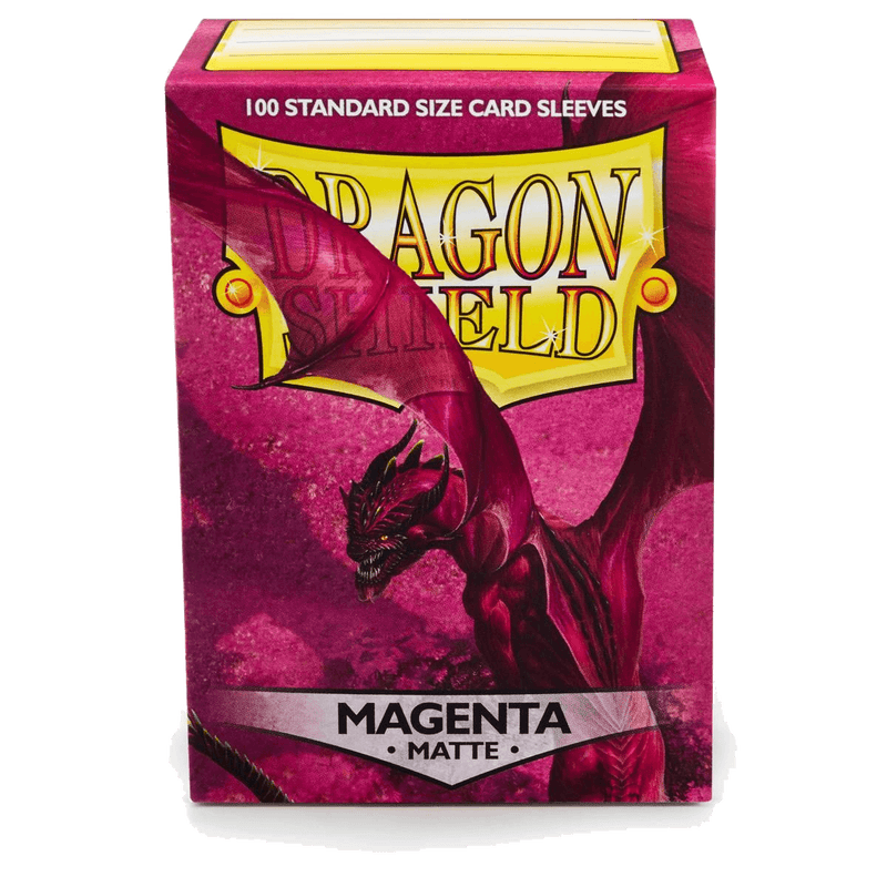 Dragon Shield: Standard 100ct Sleeves - Magenta (Matte)