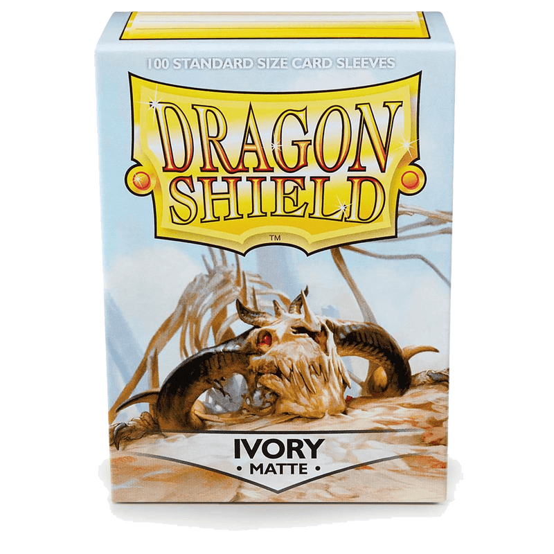 Dragon Shield: Standard 100ct Sleeves - Ivory (Matte)