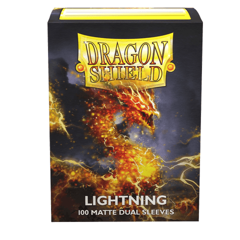 Dragon Shield: Standard 100ct Sleeves - Lightning (Dual Matte)