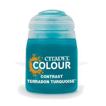 Warhammer Colour Contrast: Terradon Turquoise (18ml) 6pk
