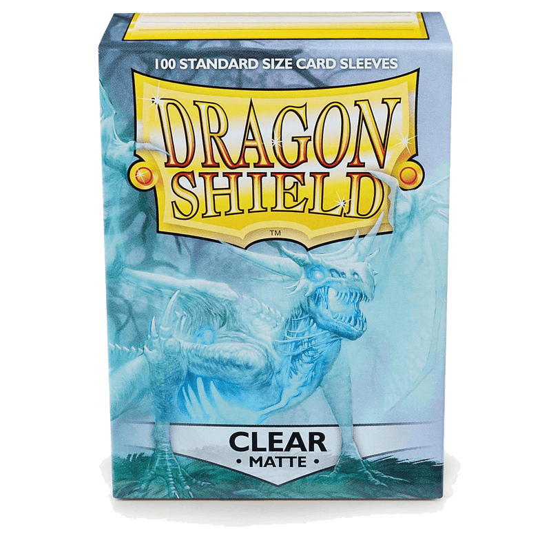 Dragon Shield: Standard 100ct Sleeves - Clear (Matte)
