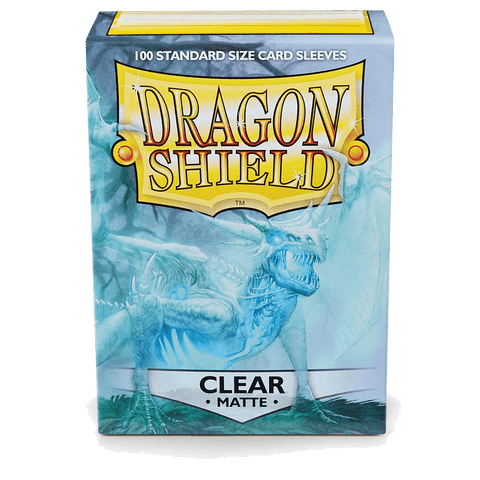 Dragon Shield: Standard 100ct Sleeves - Clear (Matte)