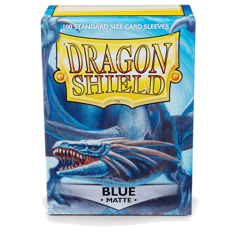 Dragon Shield: Standard 100ct Sleeves - Blue (Matte)