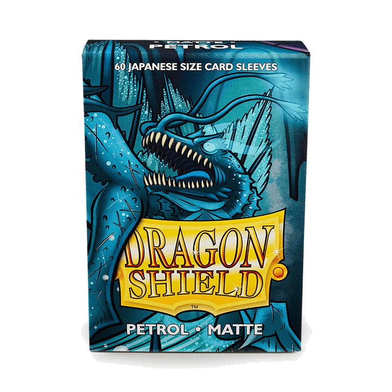 Dragon Shield: Japanese Size 60ct Sleeves - Petrol (Matte)
