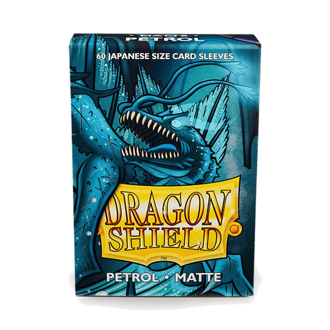 Dragon Shield: Japanese Size 60ct Sleeves - Petrol (Matte)