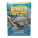 Dragon Shield: Japanese Size 60ct Sleeves - Lagoon (Dual Matte)