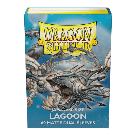 Dragon Shield: Japanese Size 60ct Sleeves - Lagoon (Dual Matte)