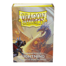 Dragon Shield: Japanese Size 60ct Sleeves - Lightning (Dual Matte)