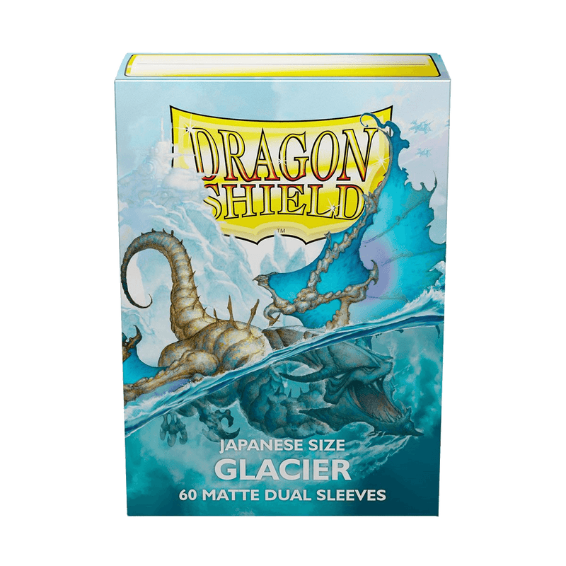 Dragon Shield: Japanese Size 60ct Sleeves - Glacier (Dual Matte)