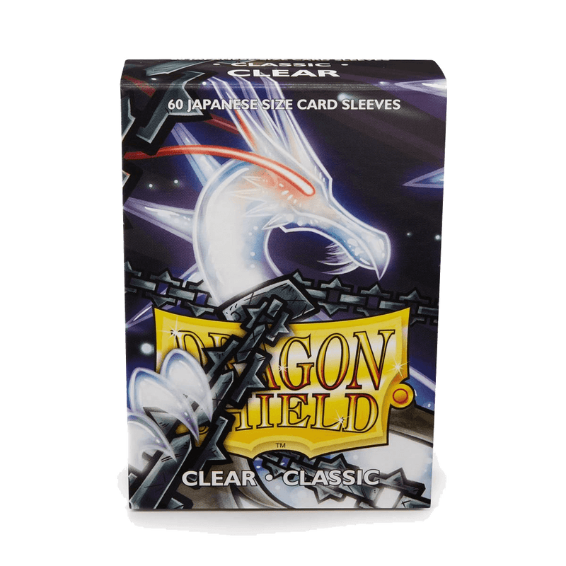 Dragon Shield: Japanese Size 60ct Sleeves - Clear (Classic)