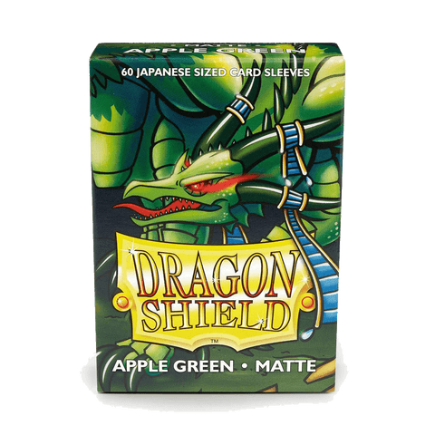 Dragon Shield: Japanese Size 60ct Sleeves - Apple Green (Matte)
