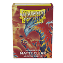 Dragon Shield: Japanese Size 60ct Outer Sleeves - Clear 'Cosmere'
