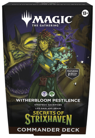 Secrets of Strixhaven Commander Deck - Witherbloom Pestilence