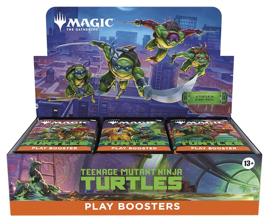 Teenage Mutant Ninja Turtles - Play Booster Display