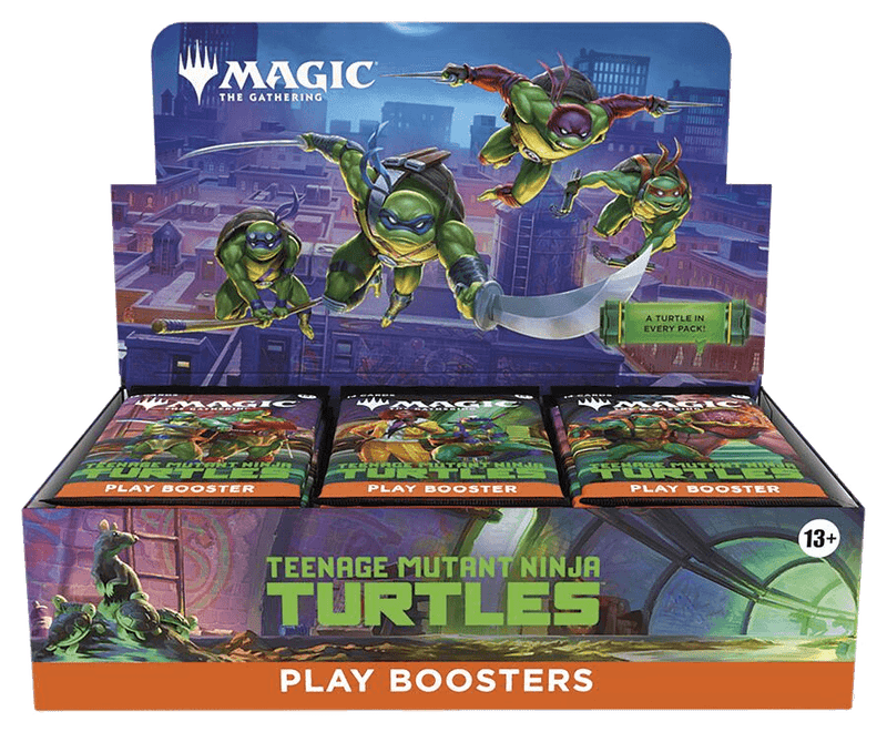 Teenage Mutant Ninja Turtles - Play Booster Display