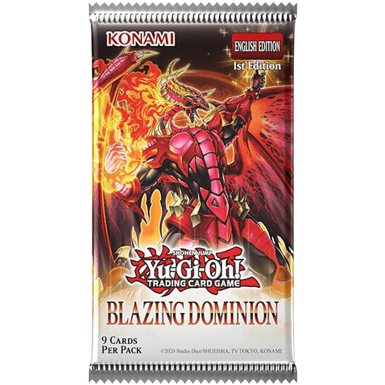 Blazing Dominion Booster Pack (1st Edition)
