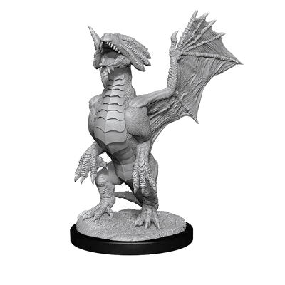 D&D Nolzur's Marvelous Unpainted Miniatures: Wave 13: Bronze Dragon Wyrmling & Treasure (EN)