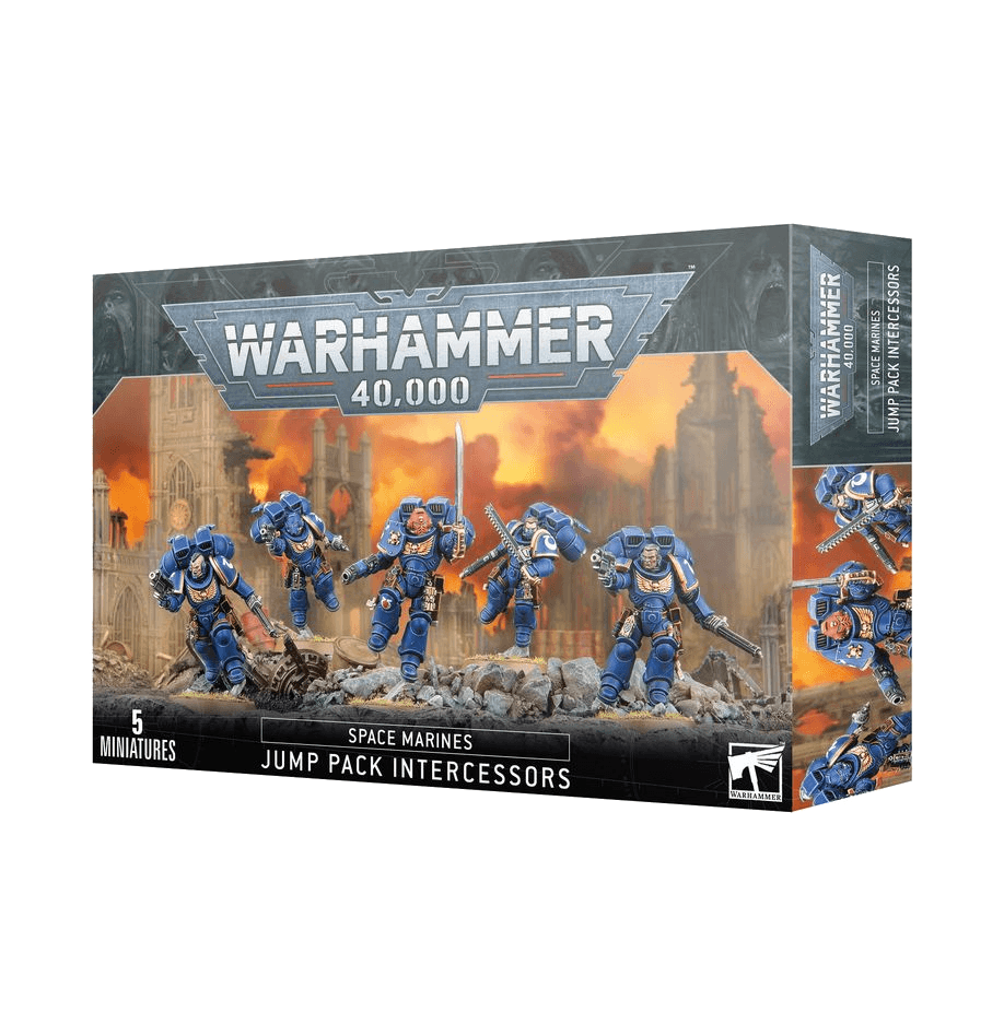 Space Marines: Assault Intercessors with Jump Packs