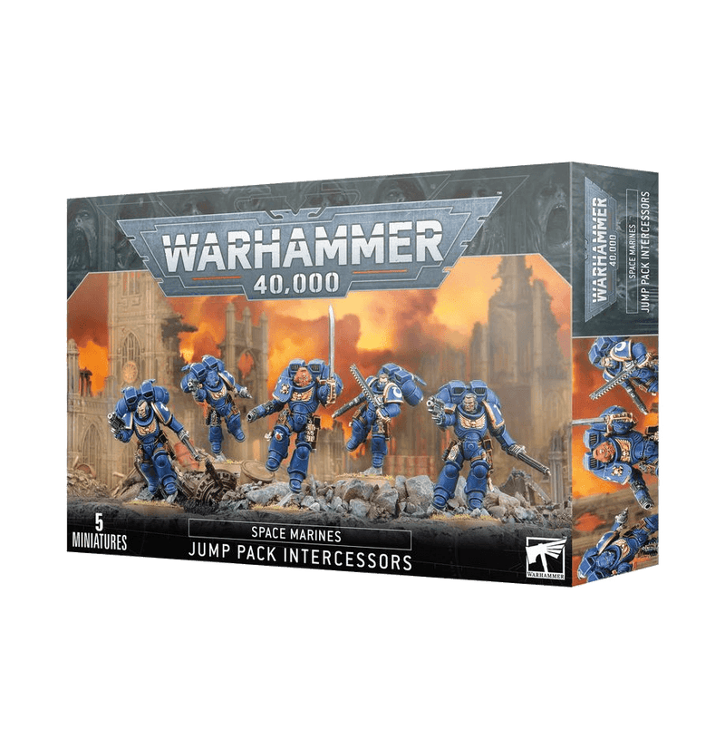 Space Marines: Assault Intercessors with Jump Packs