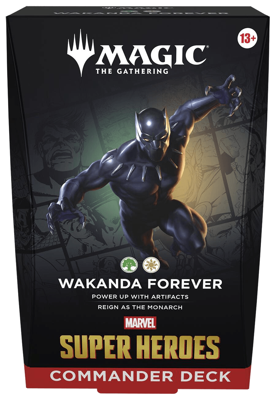 Marvel Super Heroes Commander Deck - Wakanda Forever (Release Date June 26, 2026)