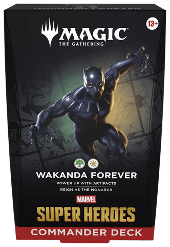Marvel Super Heroes Commander Deck - Wakanda Forever (Release Date June 26, 2026)