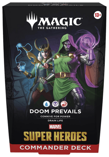Marvel Super Heroes Commander Deck - Doom Prevails (Release Date June 26, 2026)