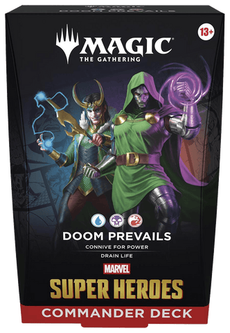 Marvel Super Heroes Commander Deck - Doom Prevails (Release Date June 26, 2026)