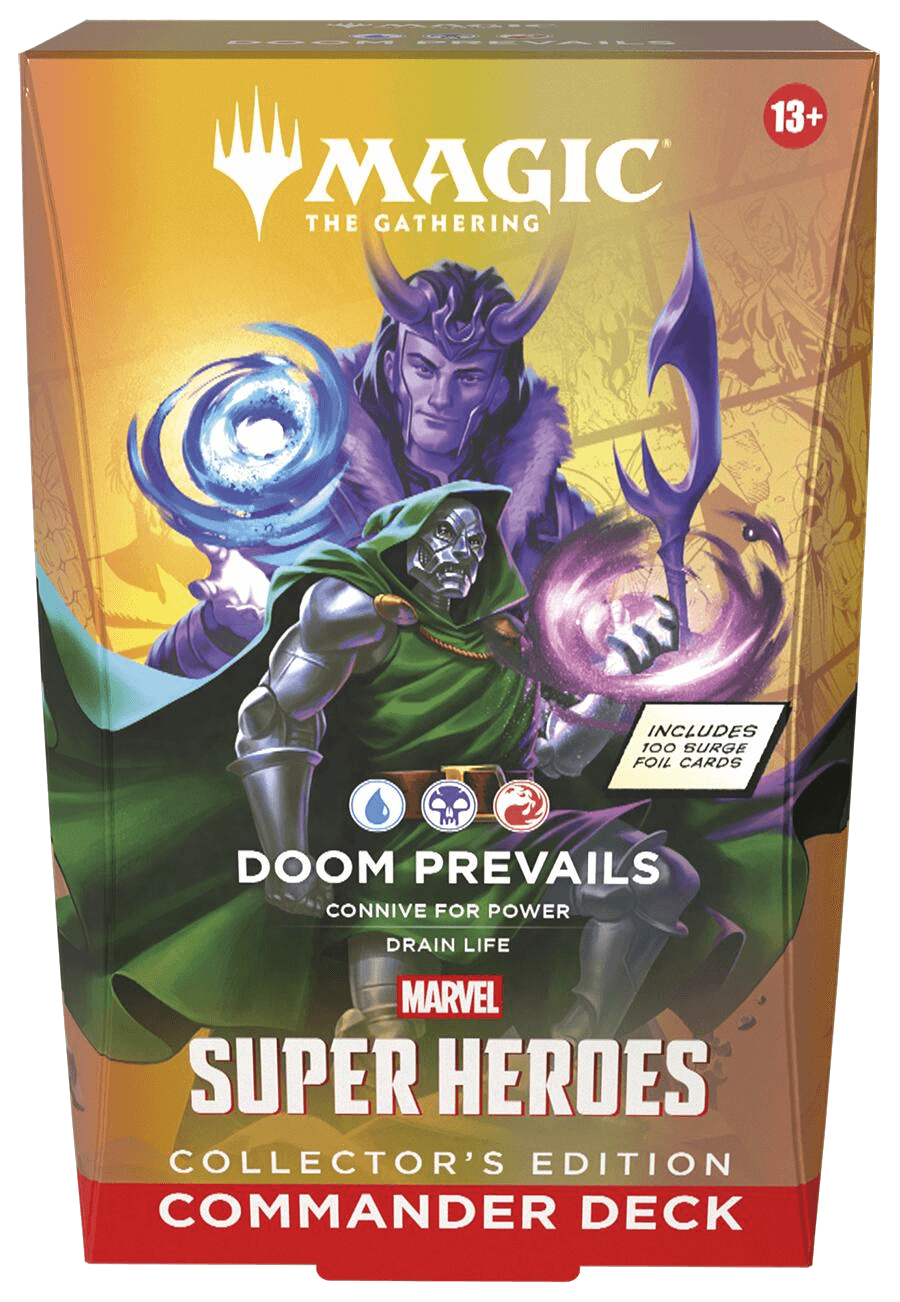 Marvel Super Heroes Commander Deck - Doom Prevails (Collector's Edition)