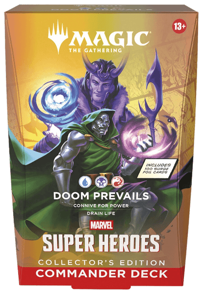 Marvel Super Heroes Commander Deck - Doom Prevails (Collector's Edition)