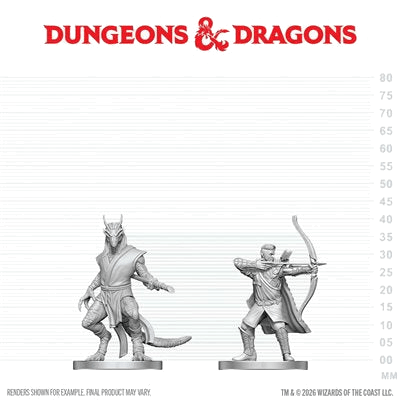 D&D Nolzur's Marvelous Unpainted Miniatures: Gnome Warlock & Aasimar Wizard (EN) ^ Q3 2026