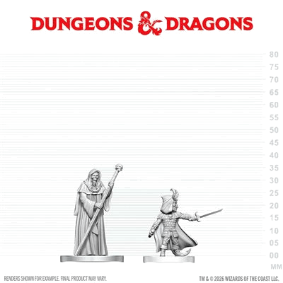 D&D Nolzur's Marvelous Unpainted Miniatures: Cultist of Bhaal & Cultist of Myrkul (EN) ^ Q3 2026