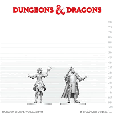 D&D Nolzur's Marvelous Unpainted Miniatures: Knight & Mage Apprentice (EN) ^ Q3 2026
